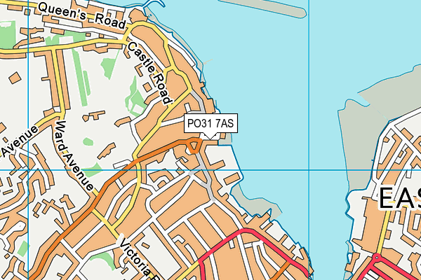 PO31 7AS map - OS VectorMap District (Ordnance Survey) PO31 7AS map - OS VectorMap District (Ordnance Survey)