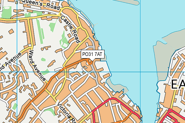 PO31 7AT map - OS VectorMap District (Ordnance Survey) PO31 7AT map - OS VectorMap District (Ordnance Survey)