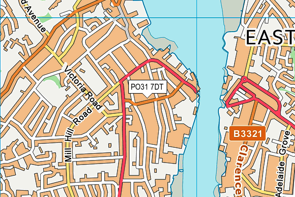 PO31 7DT map - OS VectorMap District (Ordnance Survey) PO31 7DT map - OS VectorMap District (Ordnance Survey)