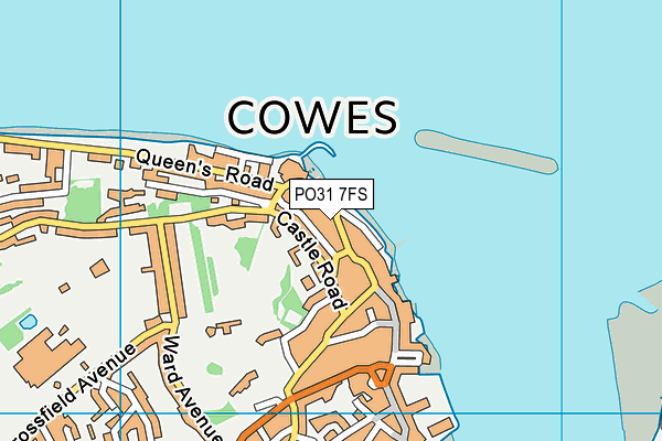 PO31 7FS map - OS VectorMap District (Ordnance Survey) PO31 7FS map - OS VectorMap District (Ordnance Survey)