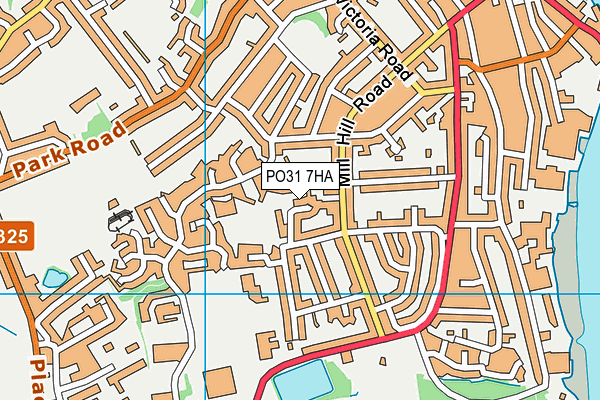 PO31 7HA map - OS VectorMap District (Ordnance Survey) PO31 7HA map - OS VectorMap District (Ordnance Survey)