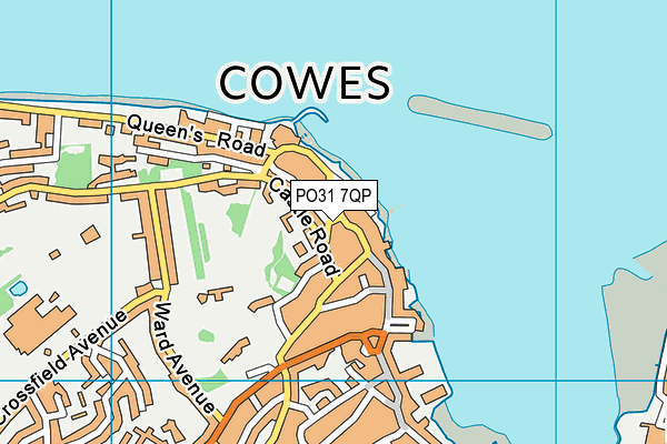 PO31 7QP map - OS VectorMap District (Ordnance Survey) PO31 7QP map - OS VectorMap District (Ordnance Survey)