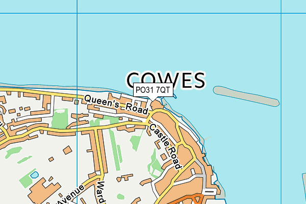 PO31 7QT map - OS VectorMap District (Ordnance Survey) PO31 7QT map - OS VectorMap District (Ordnance Survey)