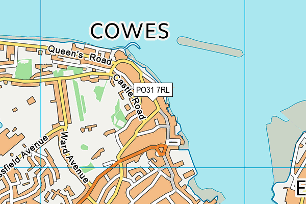 PO31 7RL map - OS VectorMap District (Ordnance Survey) PO31 7RL map - OS VectorMap District (Ordnance Survey)