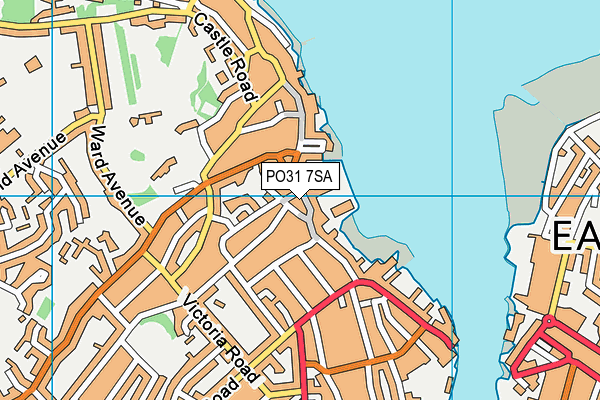 PO31 7SA map - OS VectorMap District (Ordnance Survey) PO31 7SA map - OS VectorMap District (Ordnance Survey)