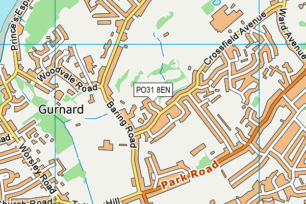 PO31 8EN map - OS VectorMap District (Ordnance Survey) PO31 8EN map - OS VectorMap District (Ordnance Survey)