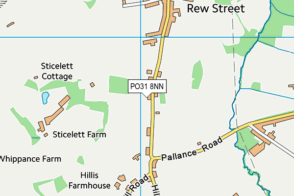 PO31 8NN map - OS VectorMap District (Ordnance Survey) PO31 8NN map - OS VectorMap District (Ordnance Survey)