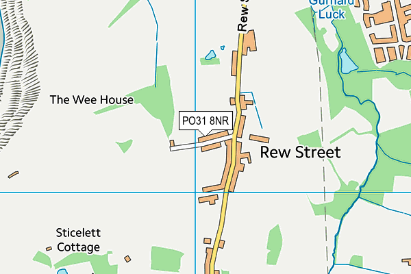 PO31 8NR map - OS VectorMap District (Ordnance Survey) PO31 8NR map - OS VectorMap District (Ordnance Survey)