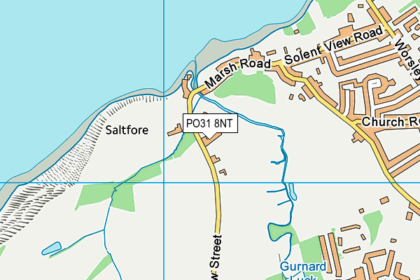 PO31 8NT map - OS VectorMap District (Ordnance Survey) PO31 8NT map - OS VectorMap District (Ordnance Survey)