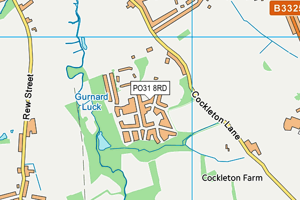 PO31 8RD map - OS VectorMap District (Ordnance Survey) PO31 8RD map - OS VectorMap District (Ordnance Survey)