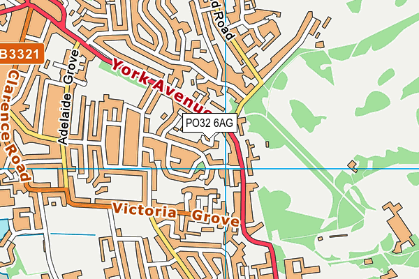 PO32 6AG map - OS VectorMap District (Ordnance Survey) PO32 6AG map - OS VectorMap District (Ordnance Survey)