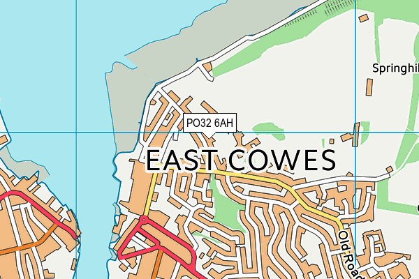 PO32 6AH map - OS VectorMap District (Ordnance Survey) PO32 6AH map - OS VectorMap District (Ordnance Survey)