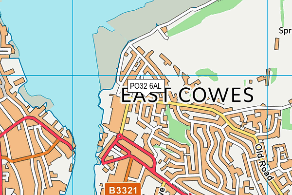 PO32 6AL map - OS VectorMap District (Ordnance Survey) PO32 6AL map - OS VectorMap District (Ordnance Survey)