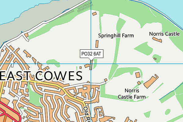 PO32 6AT map - OS VectorMap District (Ordnance Survey) PO32 6AT map - OS VectorMap District (Ordnance Survey)