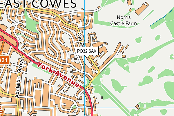 PO32 6AX map - OS VectorMap District (Ordnance Survey) PO32 6AX map - OS VectorMap District (Ordnance Survey)