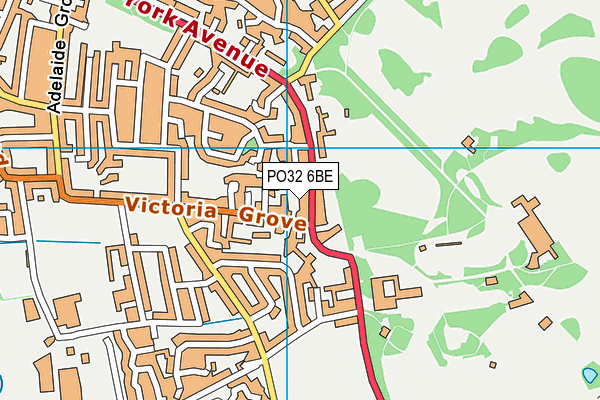 PO32 6BE map - OS VectorMap District (Ordnance Survey) PO32 6BE map - OS VectorMap District (Ordnance Survey)