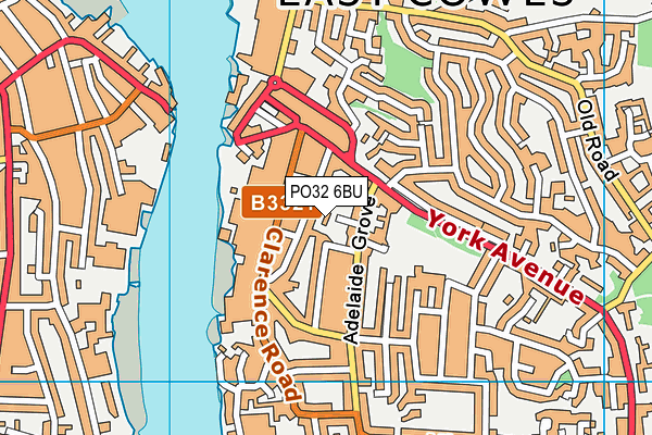 PO32 6BU map - OS VectorMap District (Ordnance Survey) PO32 6BU map - OS VectorMap District (Ordnance Survey)