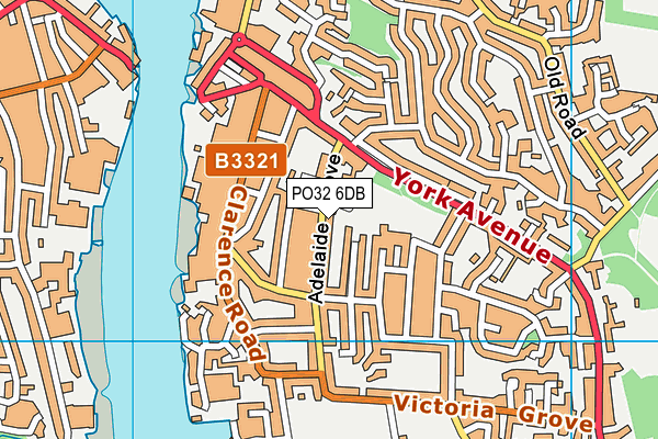 PO32 6DB map - OS VectorMap District (Ordnance Survey) PO32 6DB map - OS VectorMap District (Ordnance Survey)