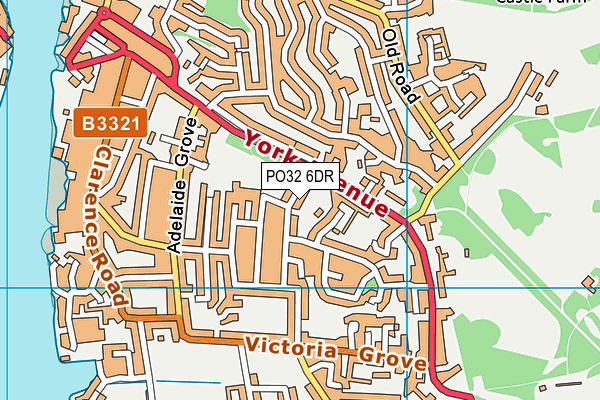 PO32 6DR map - OS VectorMap District (Ordnance Survey) PO32 6DR map - OS VectorMap District (Ordnance Survey)