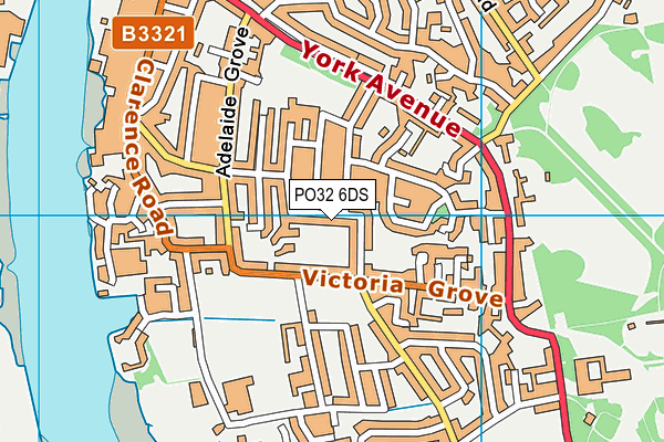 PO32 6DS map - OS VectorMap District (Ordnance Survey) PO32 6DS map - OS VectorMap District (Ordnance Survey)