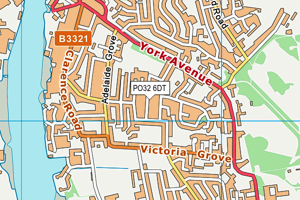 PO32 6DT map - OS VectorMap District (Ordnance Survey) PO32 6DT map - OS VectorMap District (Ordnance Survey)