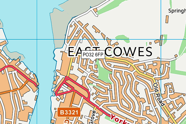 PO32 6FP map - OS VectorMap District (Ordnance Survey) PO32 6FP map - OS VectorMap District (Ordnance Survey)