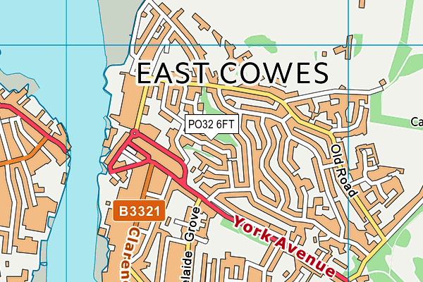 PO32 6FT map - OS VectorMap District (Ordnance Survey) PO32 6FT map - OS VectorMap District (Ordnance Survey)