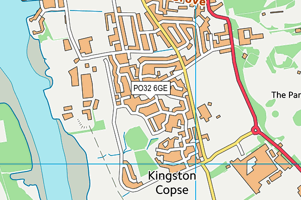 PO32 6GE map - OS VectorMap District (Ordnance Survey) PO32 6GE map - OS VectorMap District (Ordnance Survey)