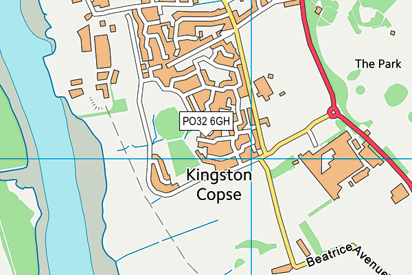 PO32 6GH map - OS VectorMap District (Ordnance Survey) PO32 6GH map - OS VectorMap District (Ordnance Survey)