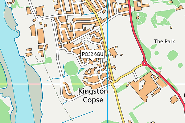 PO32 6GU map - OS VectorMap District (Ordnance Survey) PO32 6GU map - OS VectorMap District (Ordnance Survey)