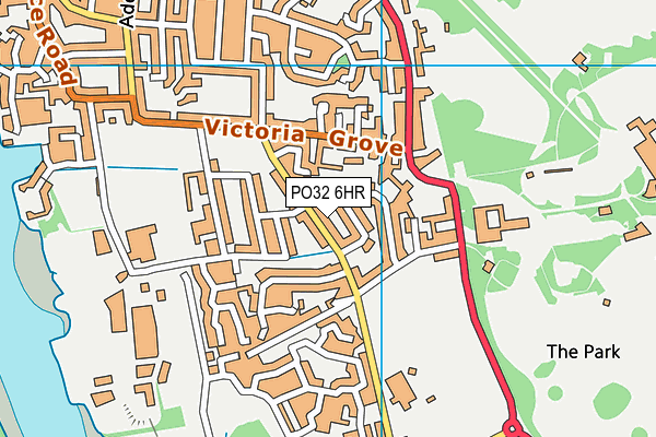 PO32 6HR map - OS VectorMap District (Ordnance Survey) PO32 6HR map - OS VectorMap District (Ordnance Survey)