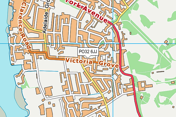 PO32 6JJ map - OS VectorMap District (Ordnance Survey) PO32 6JJ map - OS VectorMap District (Ordnance Survey)
