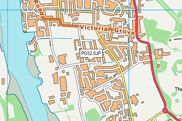 PO32 6JP map - OS VectorMap District (Ordnance Survey) PO32 6JP map - OS VectorMap District (Ordnance Survey)