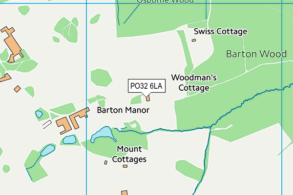 PO32 6LA map - OS VectorMap District (Ordnance Survey) PO32 6LA map - OS VectorMap District (Ordnance Survey)