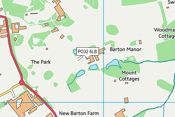 PO32 6LB map - OS VectorMap District (Ordnance Survey) PO32 6LB map - OS VectorMap District (Ordnance Survey)