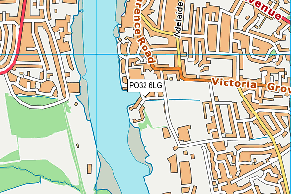 PO32 6LG map - OS VectorMap District (Ordnance Survey) PO32 6LG map - OS VectorMap District (Ordnance Survey)