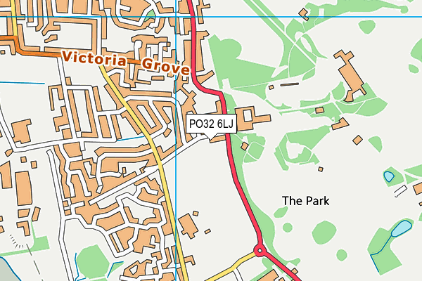 PO32 6LJ map - OS VectorMap District (Ordnance Survey) PO32 6LJ map - OS VectorMap District (Ordnance Survey)