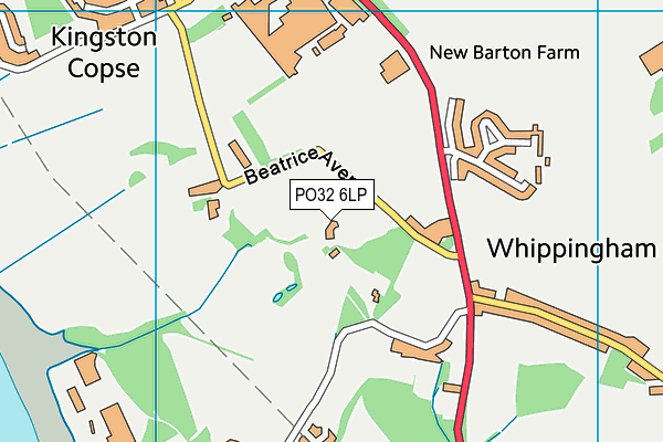 PO32 6LP map - OS VectorMap District (Ordnance Survey) PO32 6LP map - OS VectorMap District (Ordnance Survey)