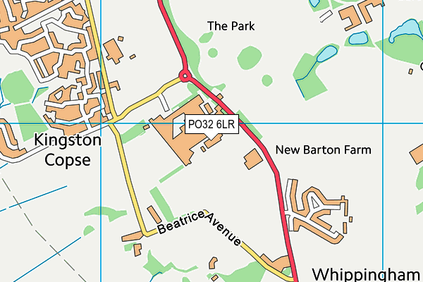 PO32 6LR map - OS VectorMap District (Ordnance Survey) PO32 6LR map - OS VectorMap District (Ordnance Survey)