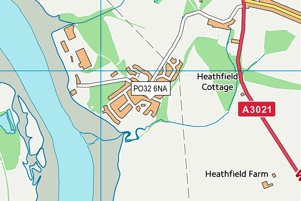 PO32 6NA map - OS VectorMap District (Ordnance Survey) PO32 6NA map - OS VectorMap District (Ordnance Survey)