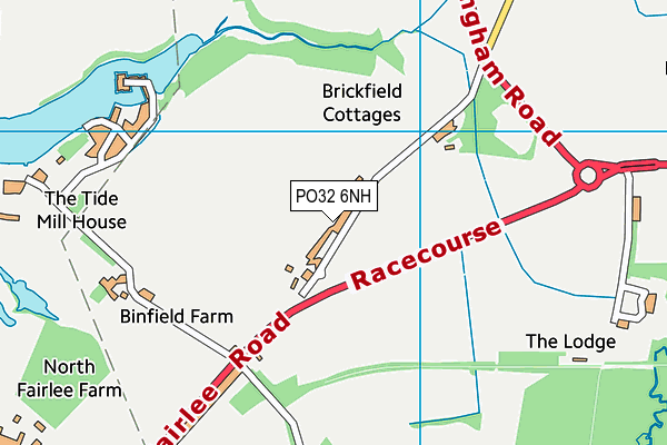 PO32 6NH map - OS VectorMap District (Ordnance Survey) PO32 6NH map - OS VectorMap District (Ordnance Survey)