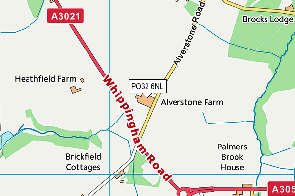 PO32 6NL map - OS VectorMap District (Ordnance Survey) PO32 6NL map - OS VectorMap District (Ordnance Survey)