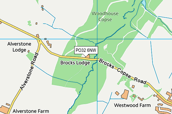 PO32 6NW map - OS VectorMap District (Ordnance Survey)