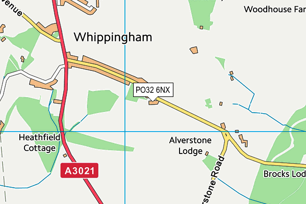 PO32 6NX map - OS VectorMap District (Ordnance Survey) PO32 6NX map - OS VectorMap District (Ordnance Survey)