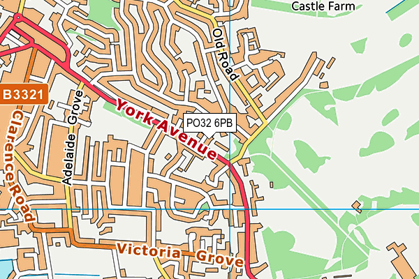 PO32 6PB map - OS VectorMap District (Ordnance Survey) PO32 6PB map - OS VectorMap District (Ordnance Survey)