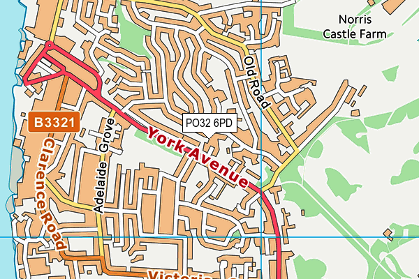 PO32 6PD map - OS VectorMap District (Ordnance Survey) PO32 6PD map - OS VectorMap District (Ordnance Survey)