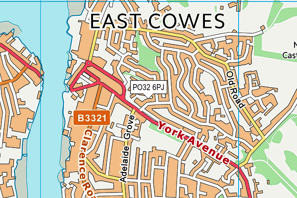 PO32 6PJ map - OS VectorMap District (Ordnance Survey) PO32 6PJ map - OS VectorMap District (Ordnance Survey)