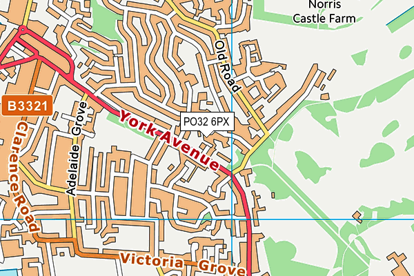 PO32 6PX map - OS VectorMap District (Ordnance Survey) PO32 6PX map - OS VectorMap District (Ordnance Survey)
