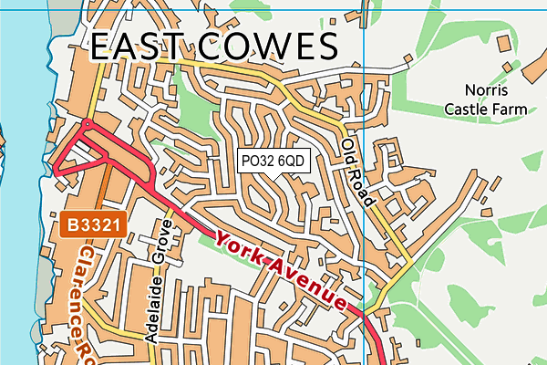 PO32 6QD map - OS VectorMap District (Ordnance Survey) PO32 6QD map - OS VectorMap District (Ordnance Survey)