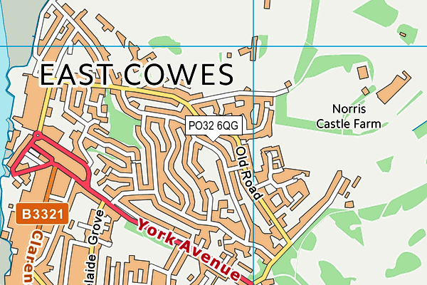 PO32 6QG map - OS VectorMap District (Ordnance Survey) PO32 6QG map - OS VectorMap District (Ordnance Survey)